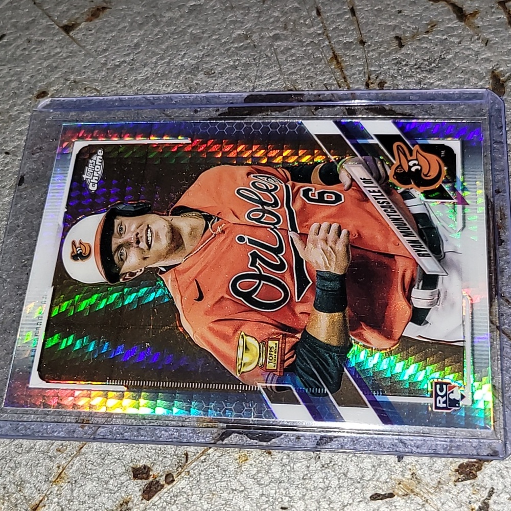 Rookie Card Chrome. Ryan Mountcastle. Topps Chrome. MINT